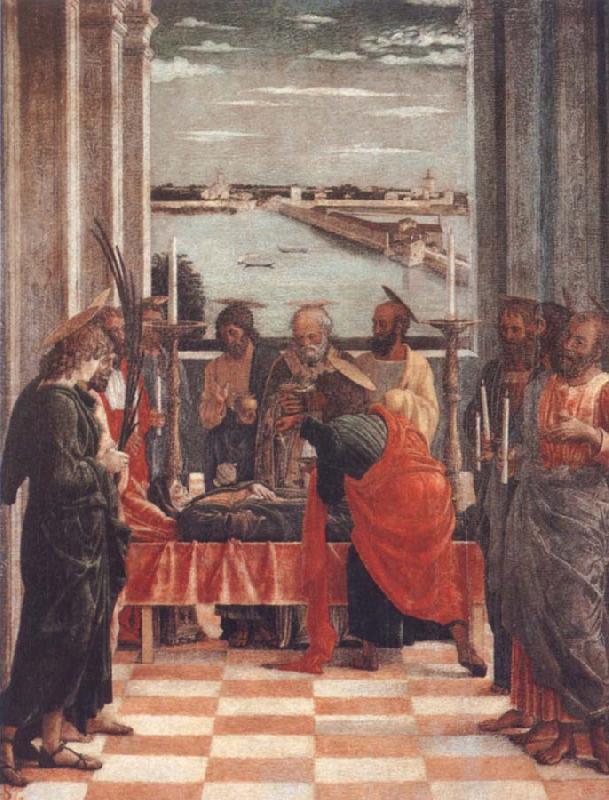 Andrea Mantegna Death of the Virgin France oil painting art